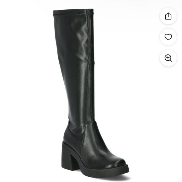 madden nyc Shoes - New Madden NYC Women's Knee High Lug Sole Boot size 10